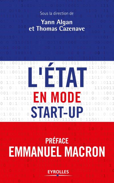 Couverture du livre "L'état en mode start-up"
